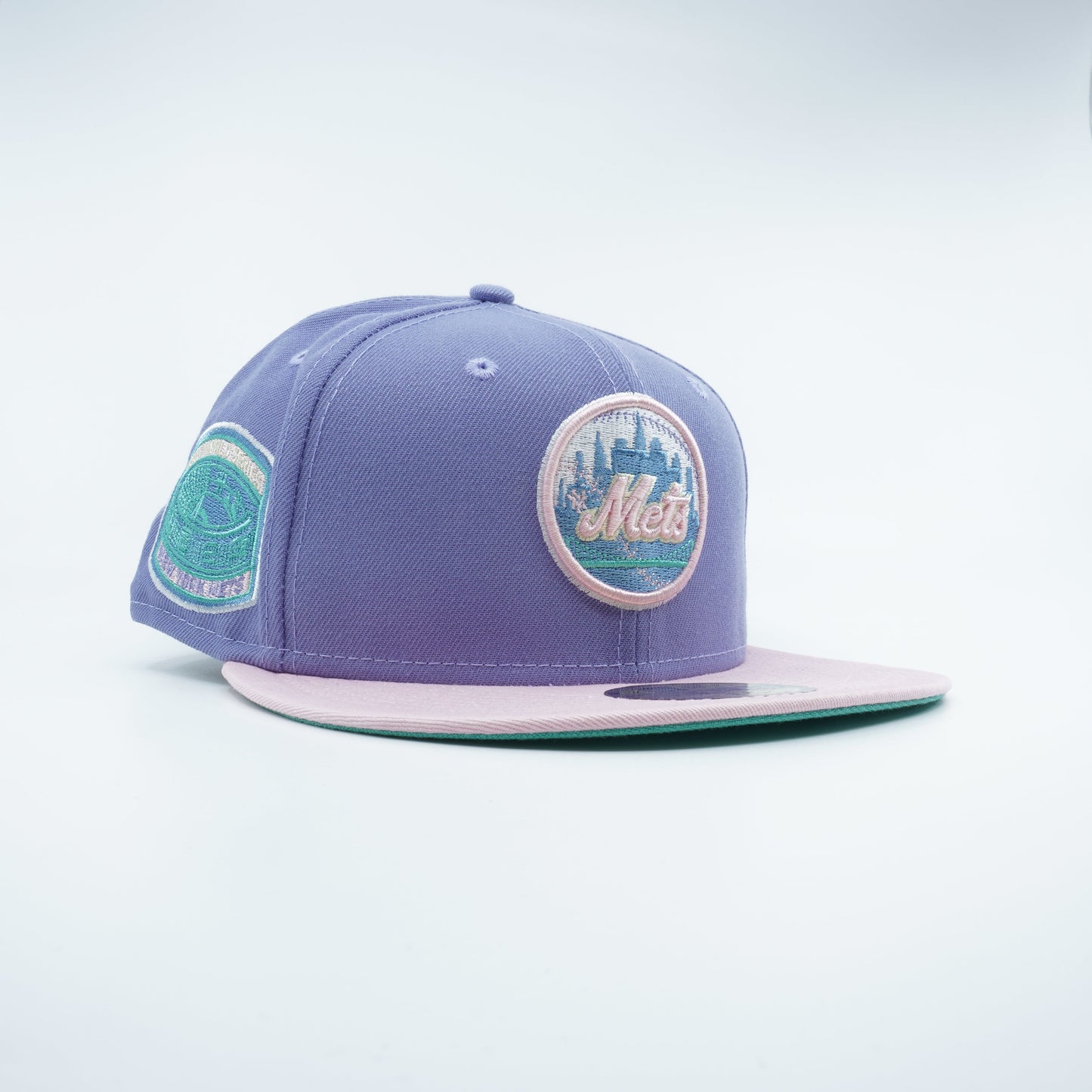 New Era Men's MLB Ny Mets 5950 Fitted 'World Series 69 Lav Pink'