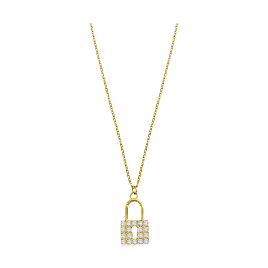 MUZI Lock Necklace