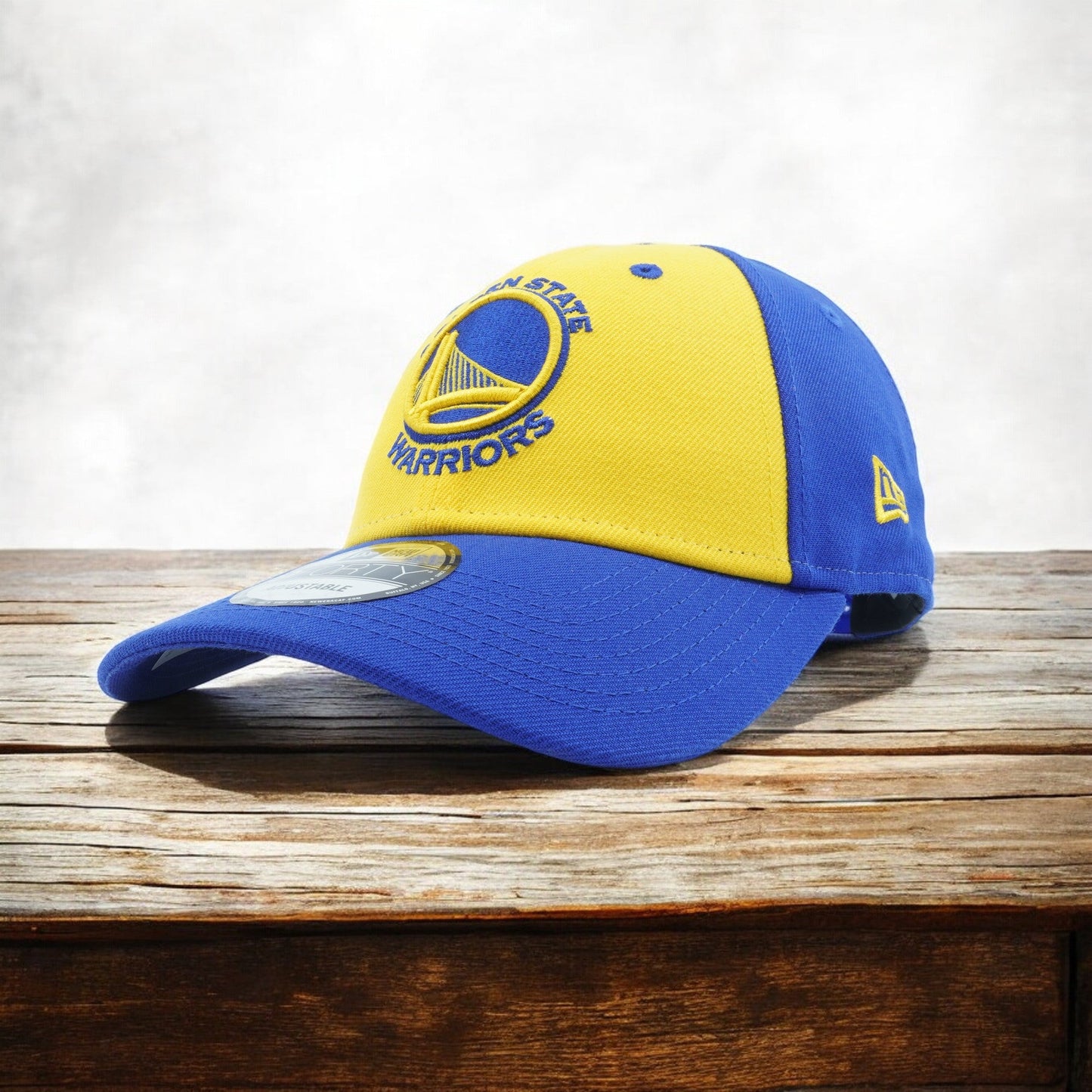 Men's New Era NBA Gs Warriors 940 Snapback Free Throw - Blue/Yellow