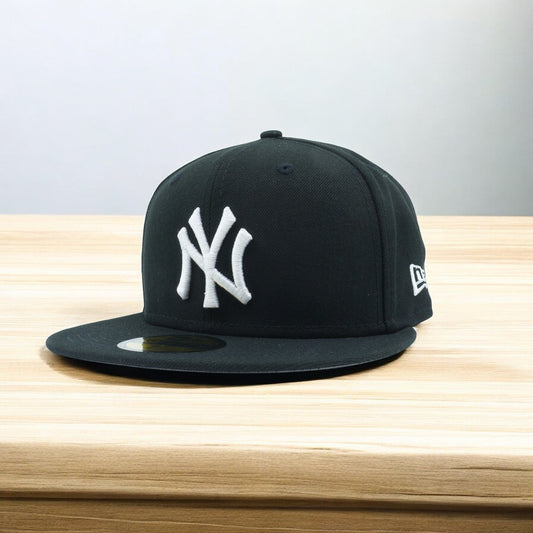 New Era Men's MLB Ny Yankees 5950 Fitted 'Side Patchworld Series 98'