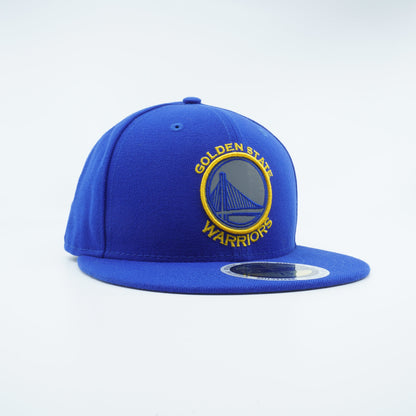 New Era Men's NBA Gs Warriors Flected Team Trim Otc 5950 Fitted Hats