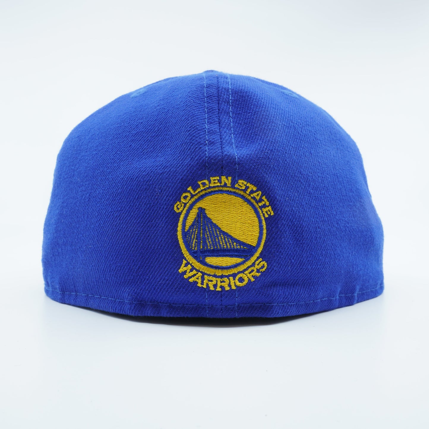 Men's New Era NBA Gs Warriors Flected Team Trim Otc 5950 Fitted - Blue