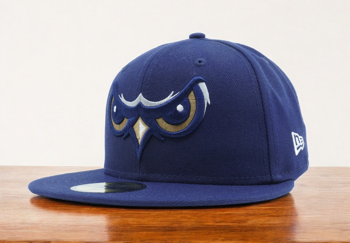 New Era Men's Milb Noco Owlz 5950 Fitted Eyes Navy