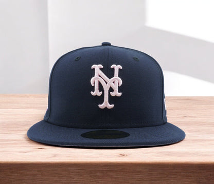 New Era Men's MLB Ny Mets 5950 Fitted 'Subway Series' Navy