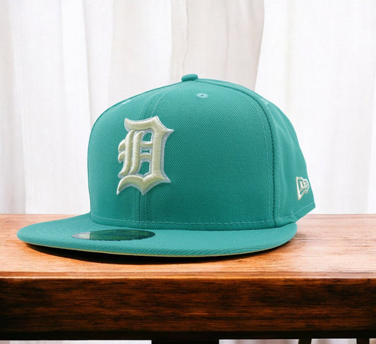 New Era Men's MLB Detroit Tigers 5950 Fitted 'Stadium' Mint