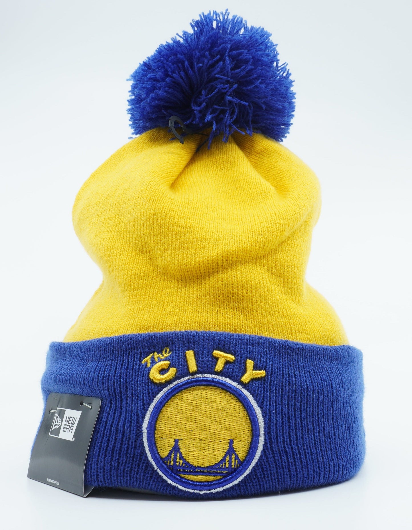 Men's New Era NBA Gs Warriors City Edition Knit Beanie