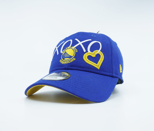 Youth New Era NBA Gs Warriors 920 Heart "Xoxo" Strapback - Blue