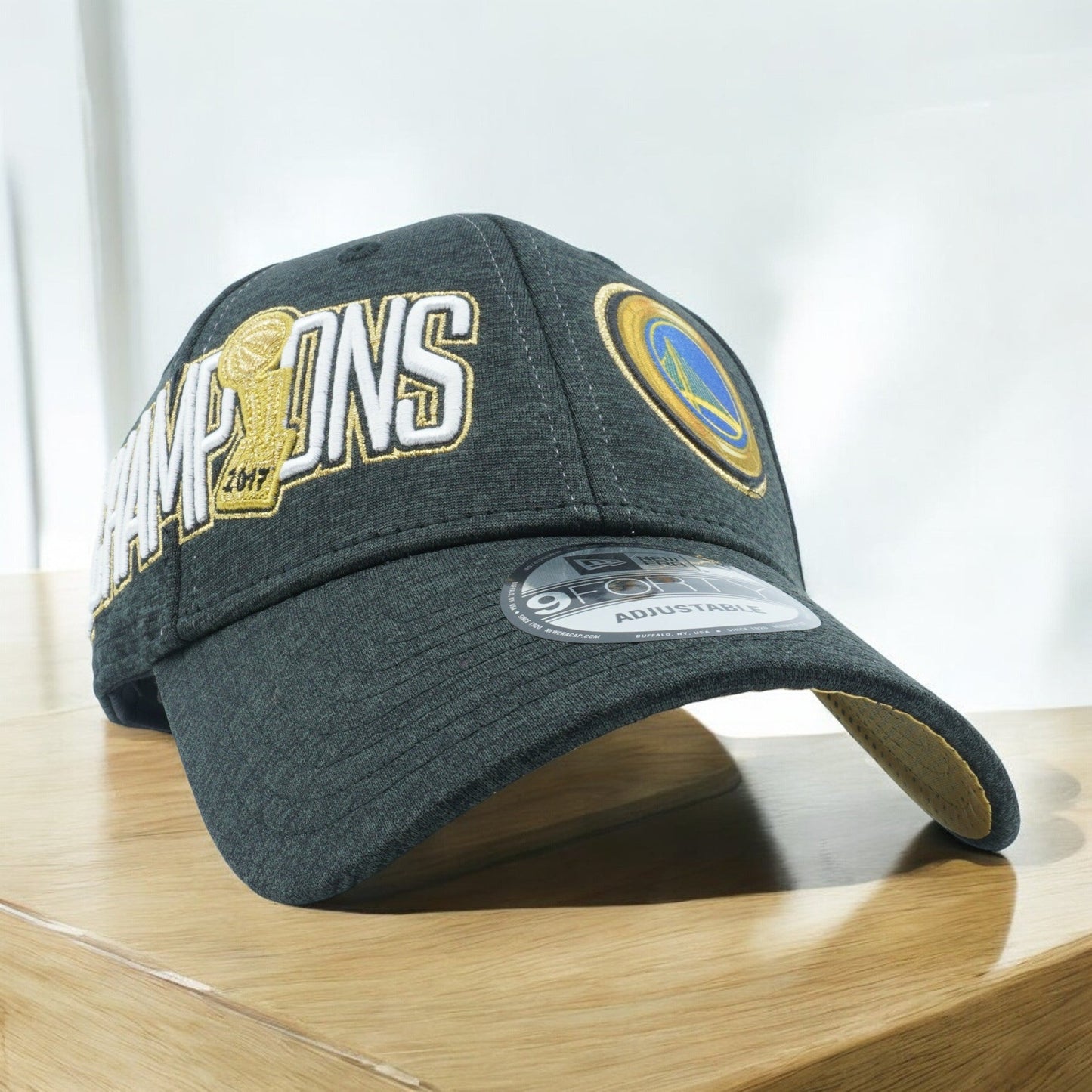 Men's New Era NBA Gs Warriors 940 Snapback 'Champions 2017'