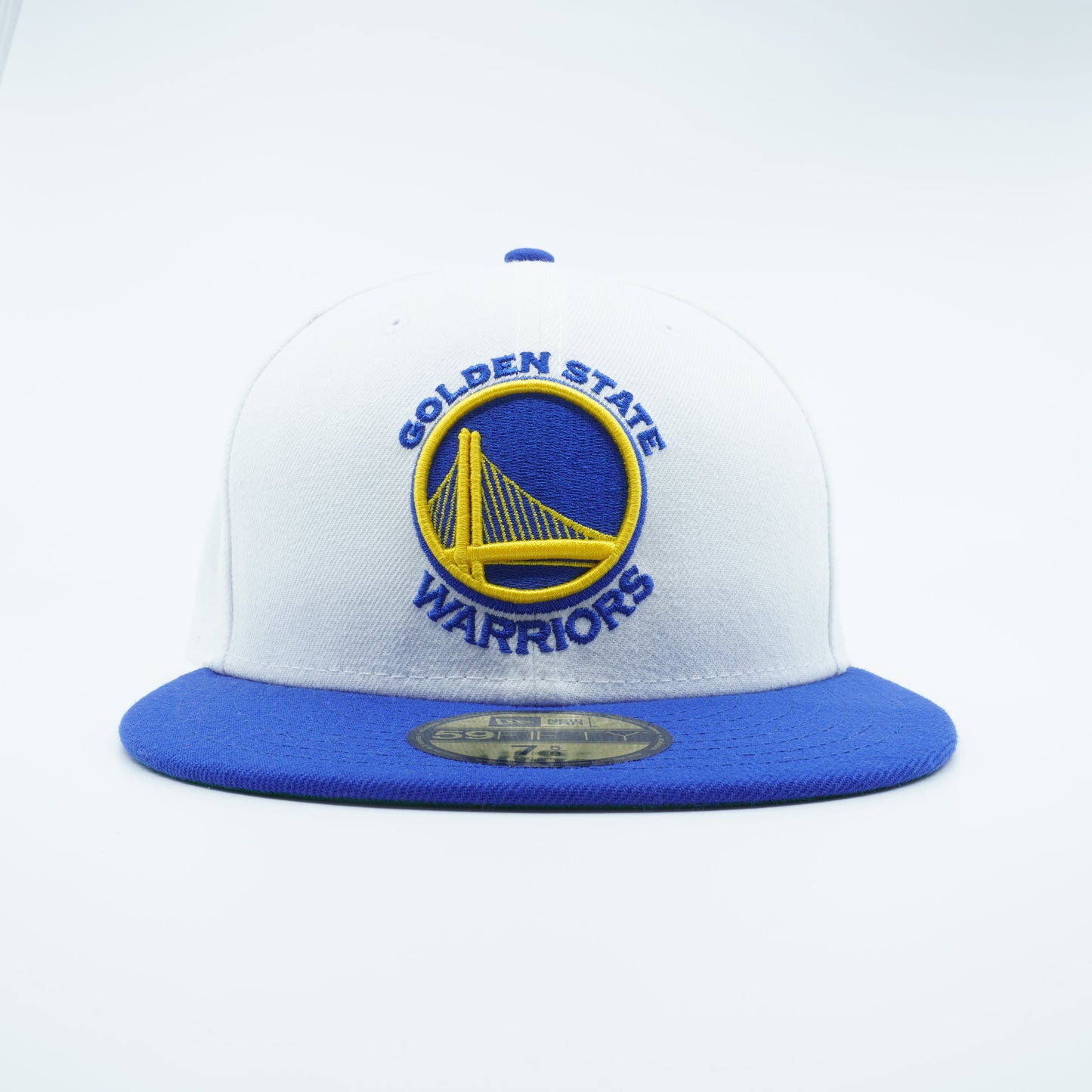 New Era Men's NBA Golden State Warriors 5950 Fitted White/Blue