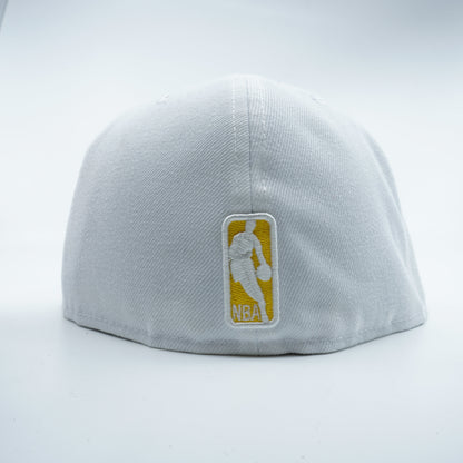 New Era Men's NBA Golden State Warriors 5950 Fitted White/Blue
