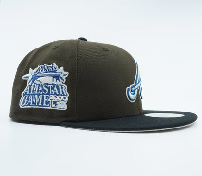 New Era Men's MLB Atlanta Braves 5950 Fitted 'All Star Game 2000' Hats