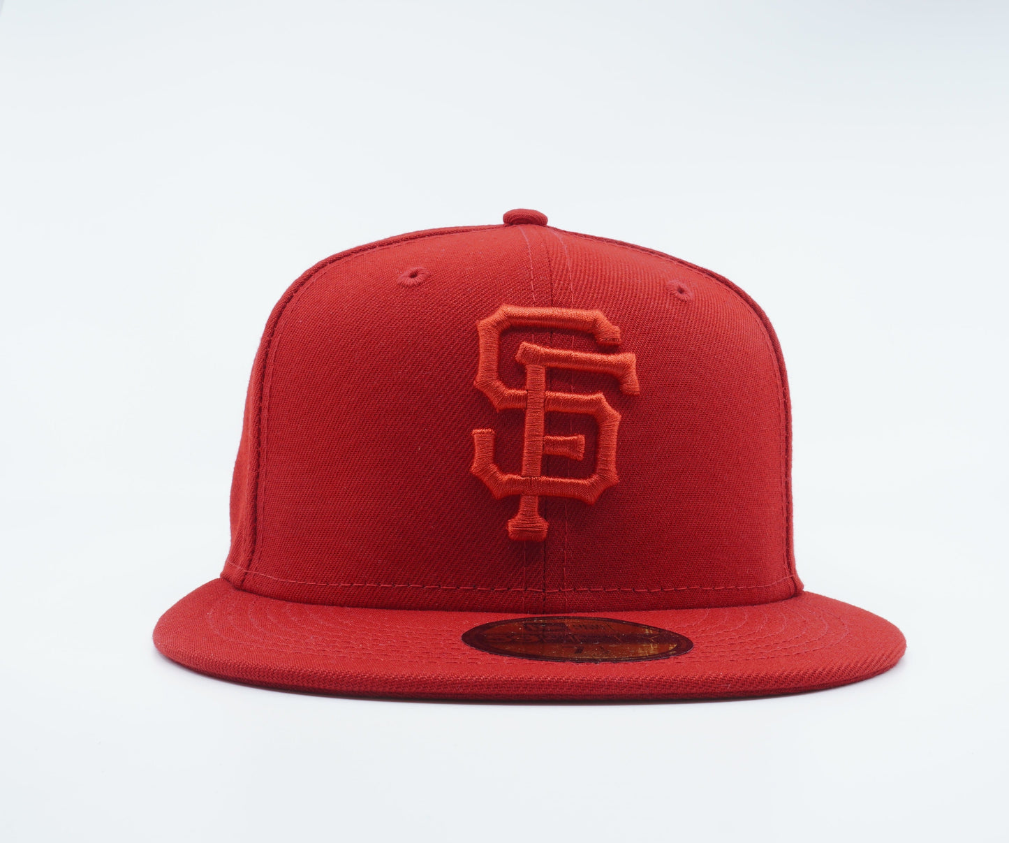 Men's New Era MLB Sf Giants 5950 Fitted 'Red' - Red