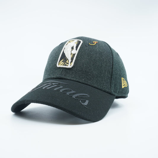 New Era Men's NBA Gs Warriors 940 Snapback 'The Finals'-Charcoal/Black