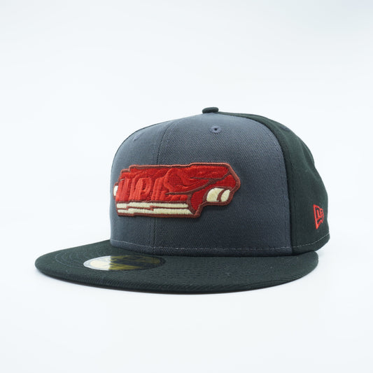 New Era Men's Milb Memphis Redbirds 'Ribs Wet Rub' 5950 Fitted Theme