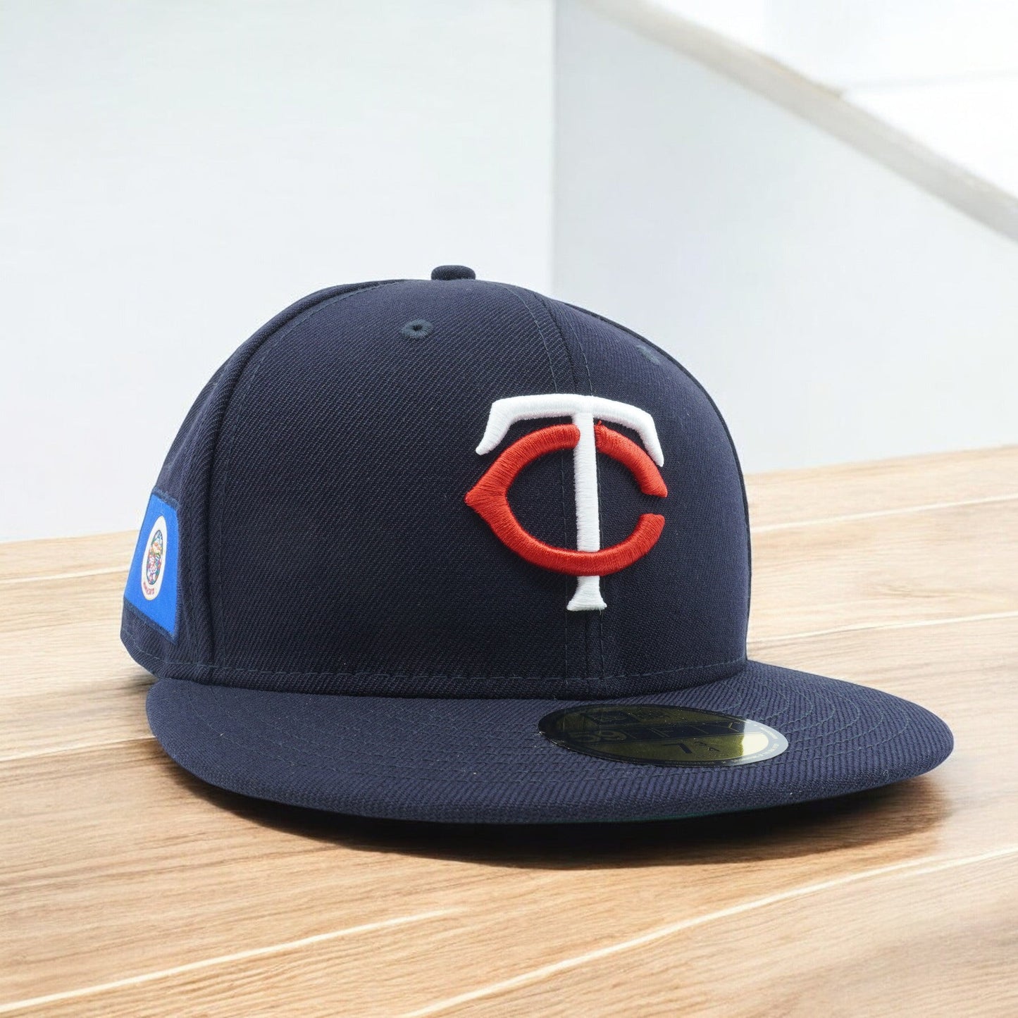 New Era Men's MLB Minnesota Twins 5950 Fitted Flag City Black