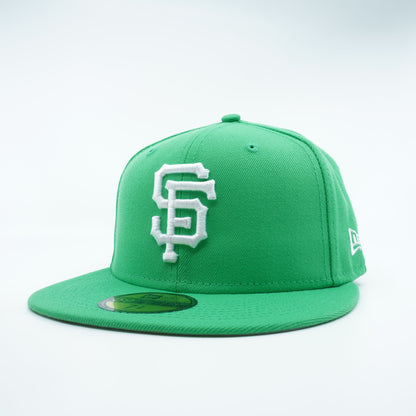 New Era Men's MLB Sf Giants 5950 Fitted Green/White