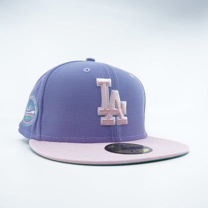 New Era Men's MLB La Dodgers 5950 Fitted '50Th Anniversary'
