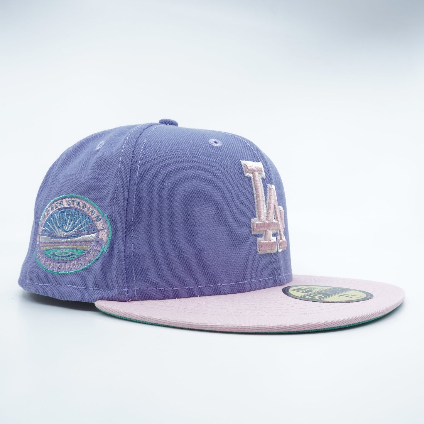New Era Men's MLB La Dodgers 5950 Fitted '50Th Anniversary'