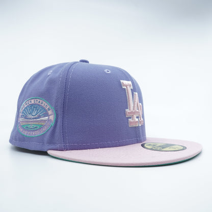 New Era Men's MLB La Dodgers 5950 Fitted '50Th Anniversary'