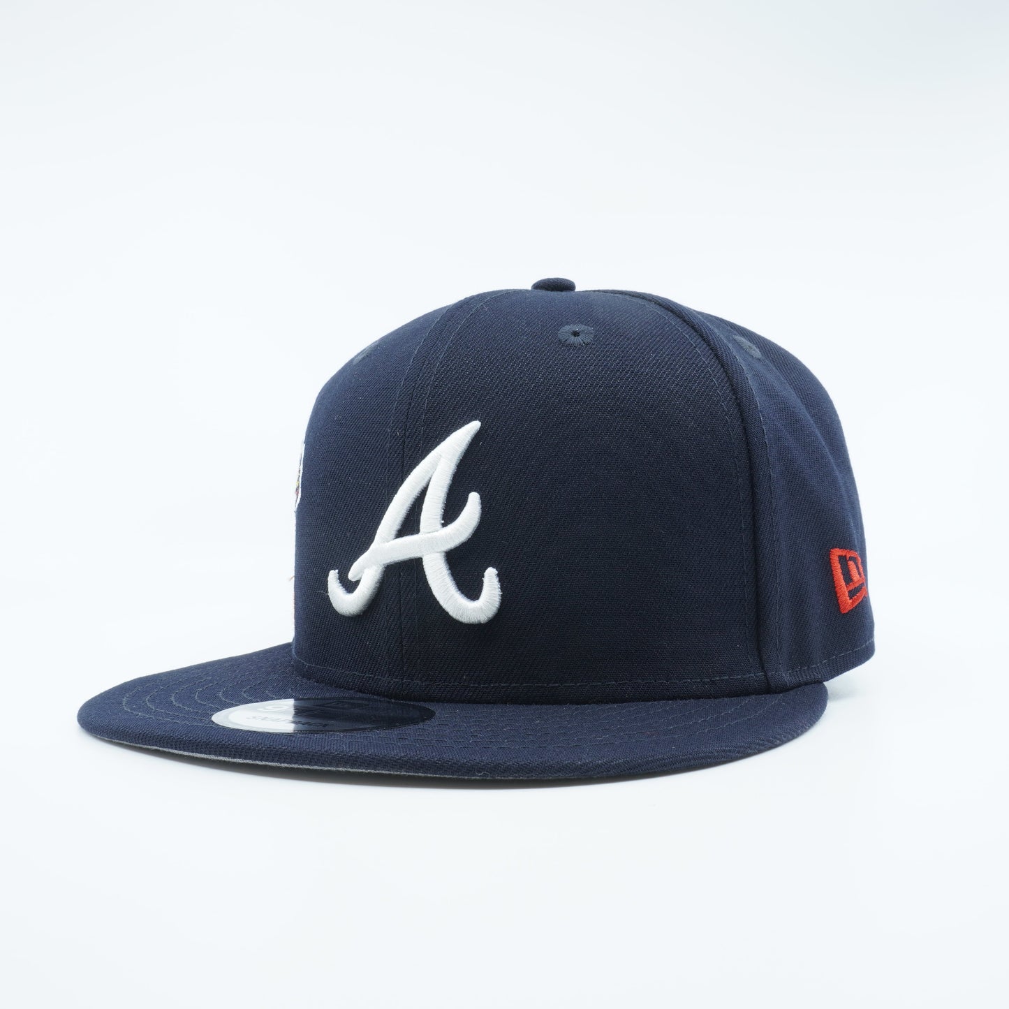 Men's New Era MLB Atlanta Braves 950 Strapback City Cluster - Navy