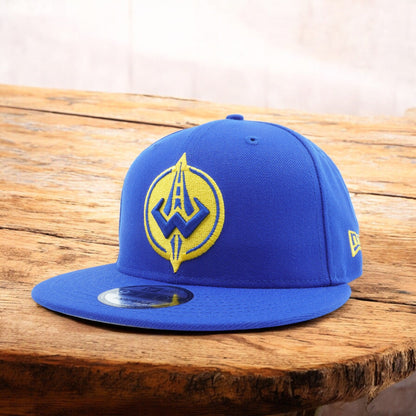 New Era Men's NBA Gs Warriors 950 Golden Guardians Snapback-Blue Hats