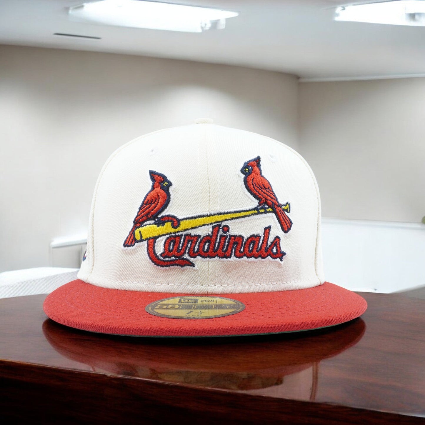 New Era Men's MLB St. Luis Cardinals 5950 Fitted '125Th Anniversary' Hats