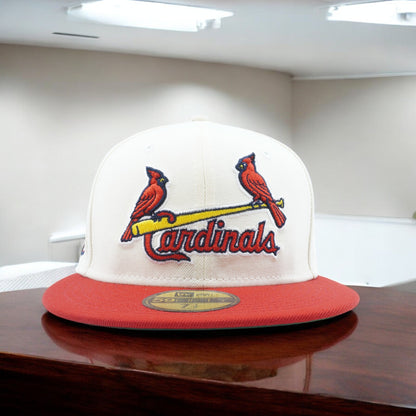 New Era Men's MLB St. Luis Cardinals 5950 Fitted '125Th Anniversary' Hats