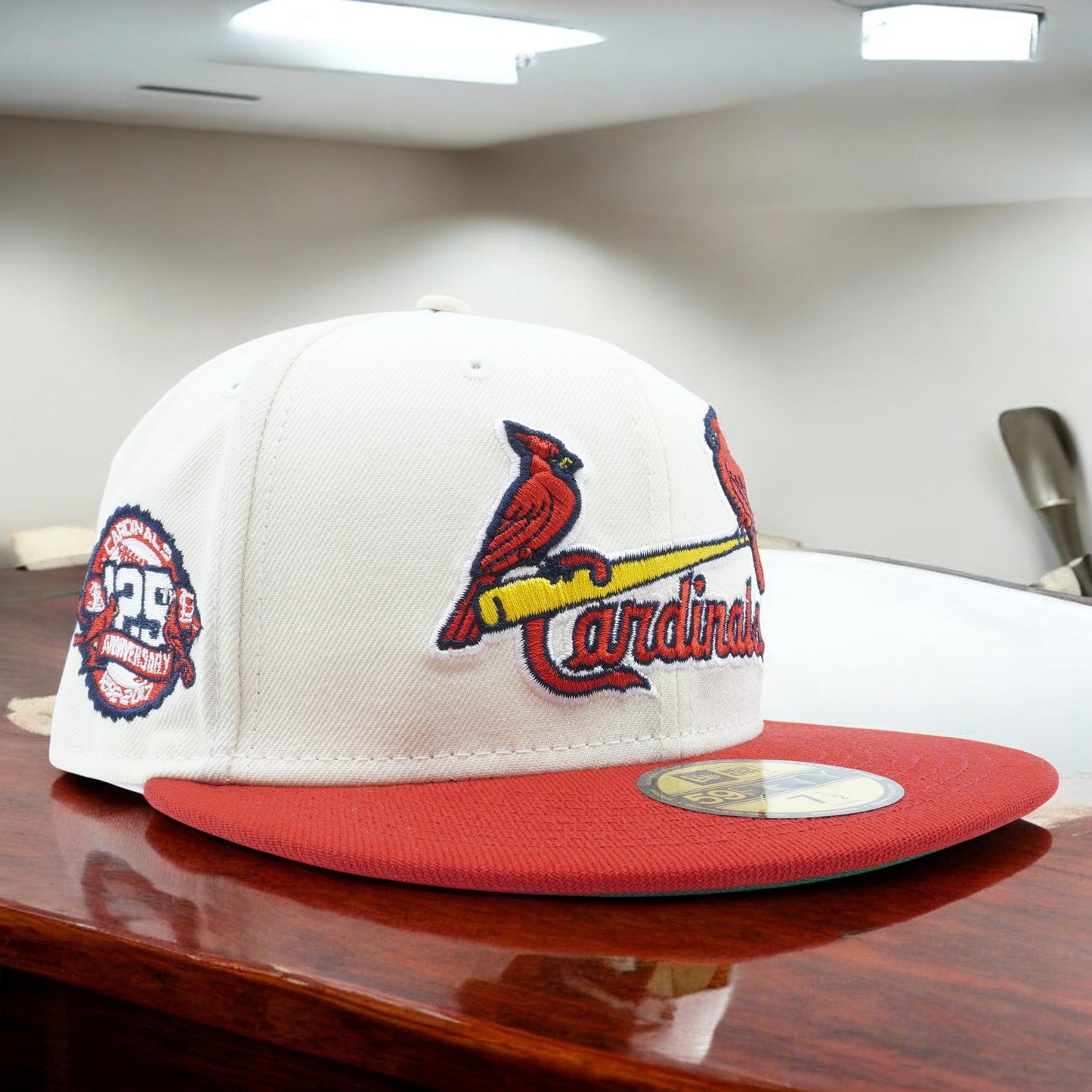 New Era Men's MLB St. Luis Cardinals 5950 Fitted '125Th Anniversary' Hats
