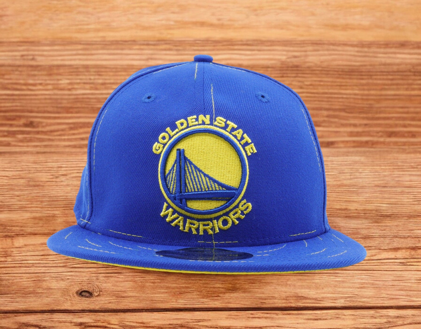 New Era Men's NBA Golden State Warriors Savvy Strech 950 Snapback Hats