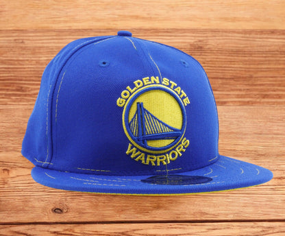 New Era Men's NBA Golden State Warriors Savvy Strech 950 Snapback Hats