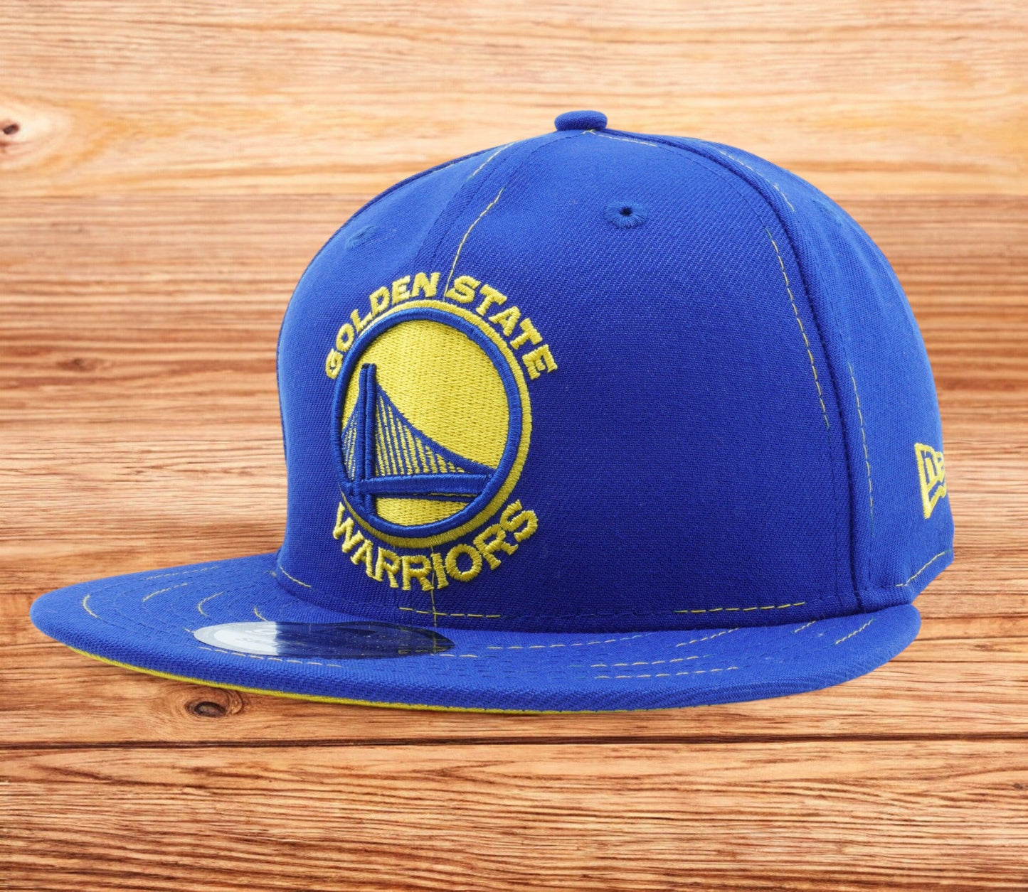 New Era Men's NBA Golden State Warriors Savvy Strech 950 Snapback Hats