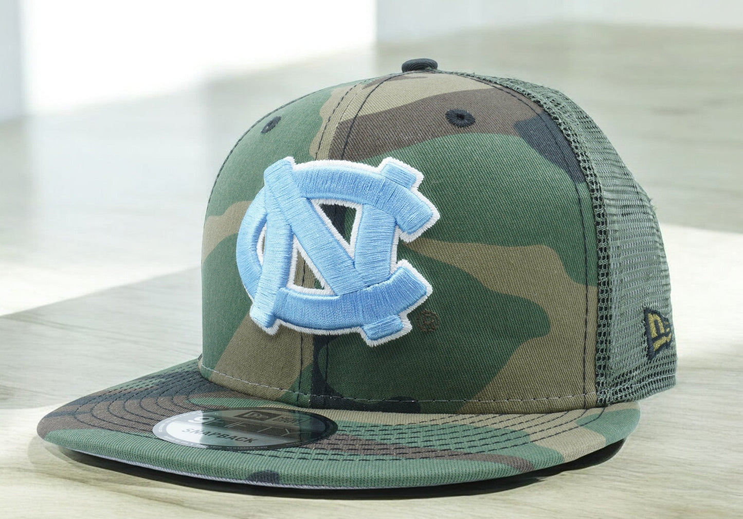 New Era Men's Ncaa North Carolina Tar Heels 950 Camo Truck D3 Snapback