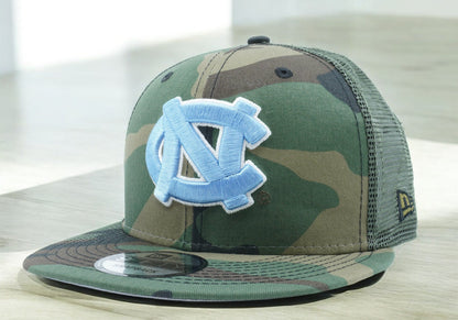 New Era Men's Ncaa North Carolina Tar Heels 950 Camo Truck D3 Snapback