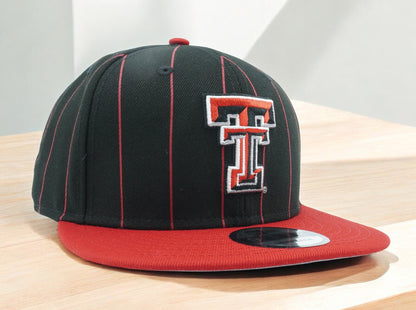 New Era Men's Ncaa Texas Tech Red Raiders 950 Vintage E1 Snapback Hats