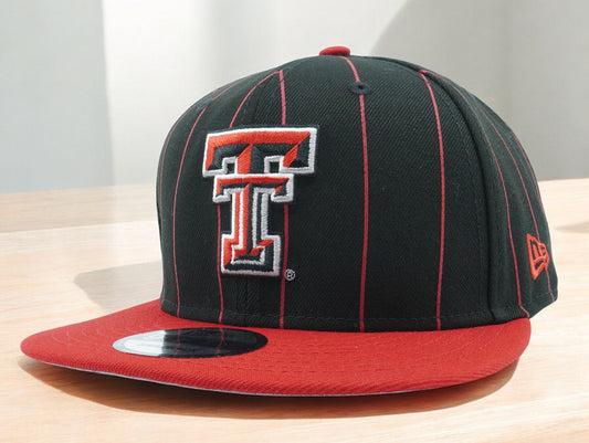 New Era Men's Ncaa Texas Tech Red Raiders 950 Vintage E1 Snapback Hats