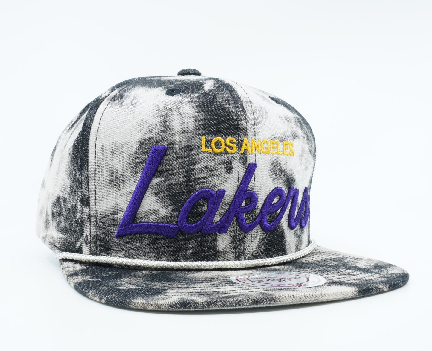 Mitchell & Ness Men's NBA La Lakers Special Script Snapback