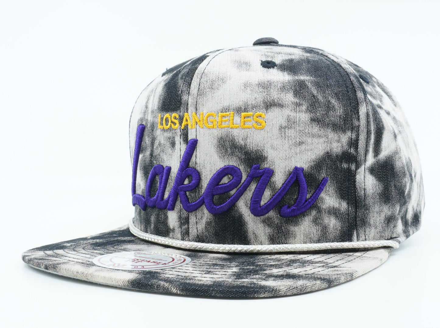 Mitchell & Ness Men's NBA La Lakers Special Script Snapback