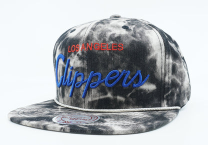 Mitchell & Ness Men's NBA La Clippers Special Script Snapback