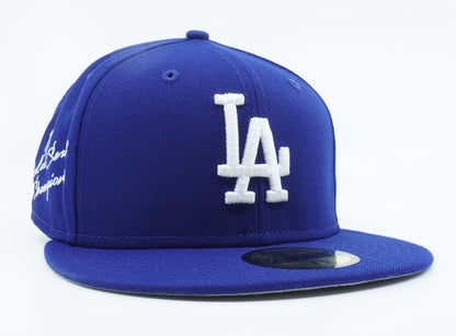 New Era Men's MLB La Dodgers 5950 World Series Champions Fitted