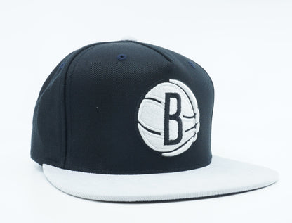 Mitchell & Ness Men's NBA Brooklyn Nets Cord Visor Strapback Hats