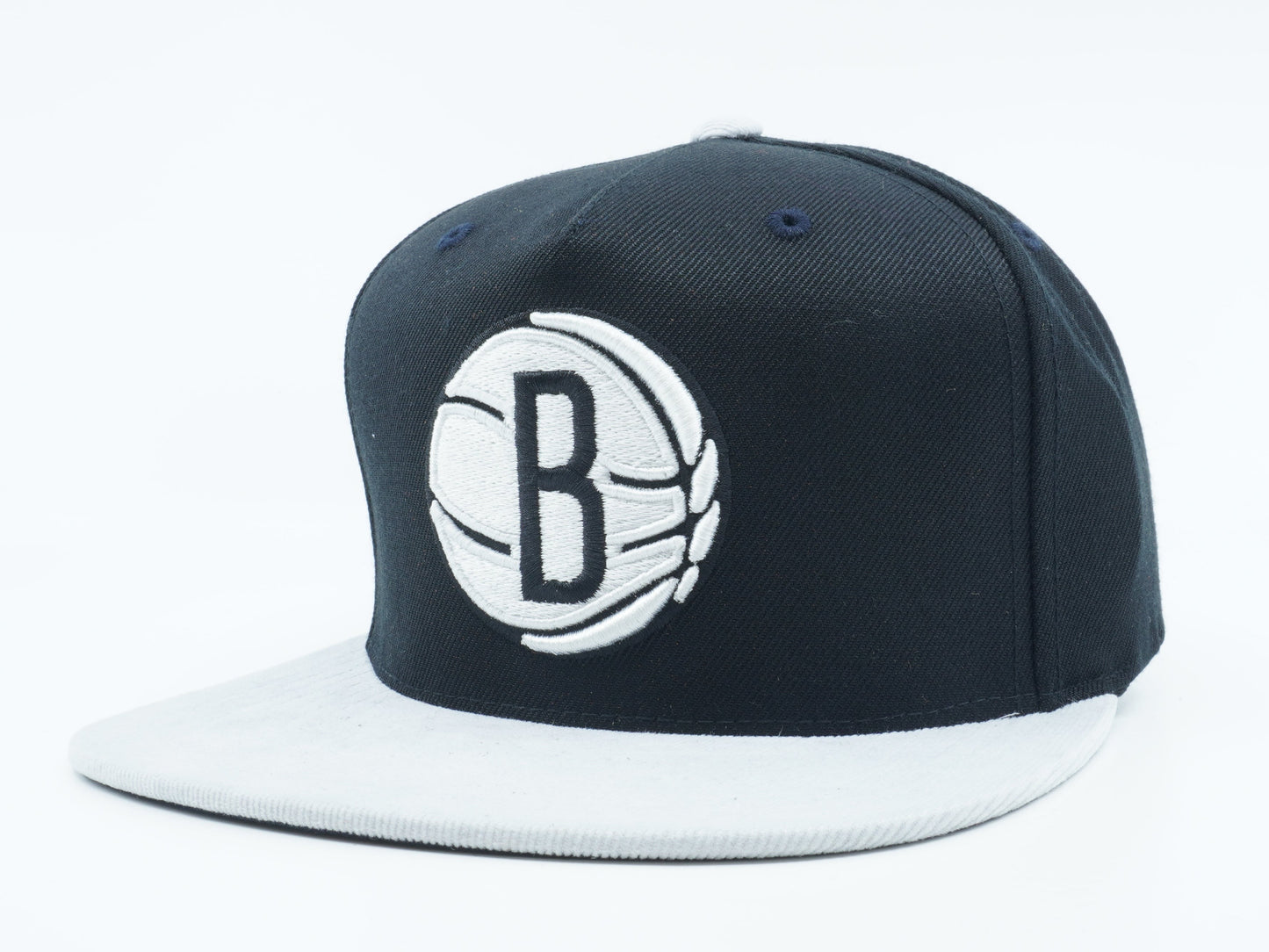 Mitchell & Ness Men's NBA Brooklyn Nets Cord Visor Strapback Hats
