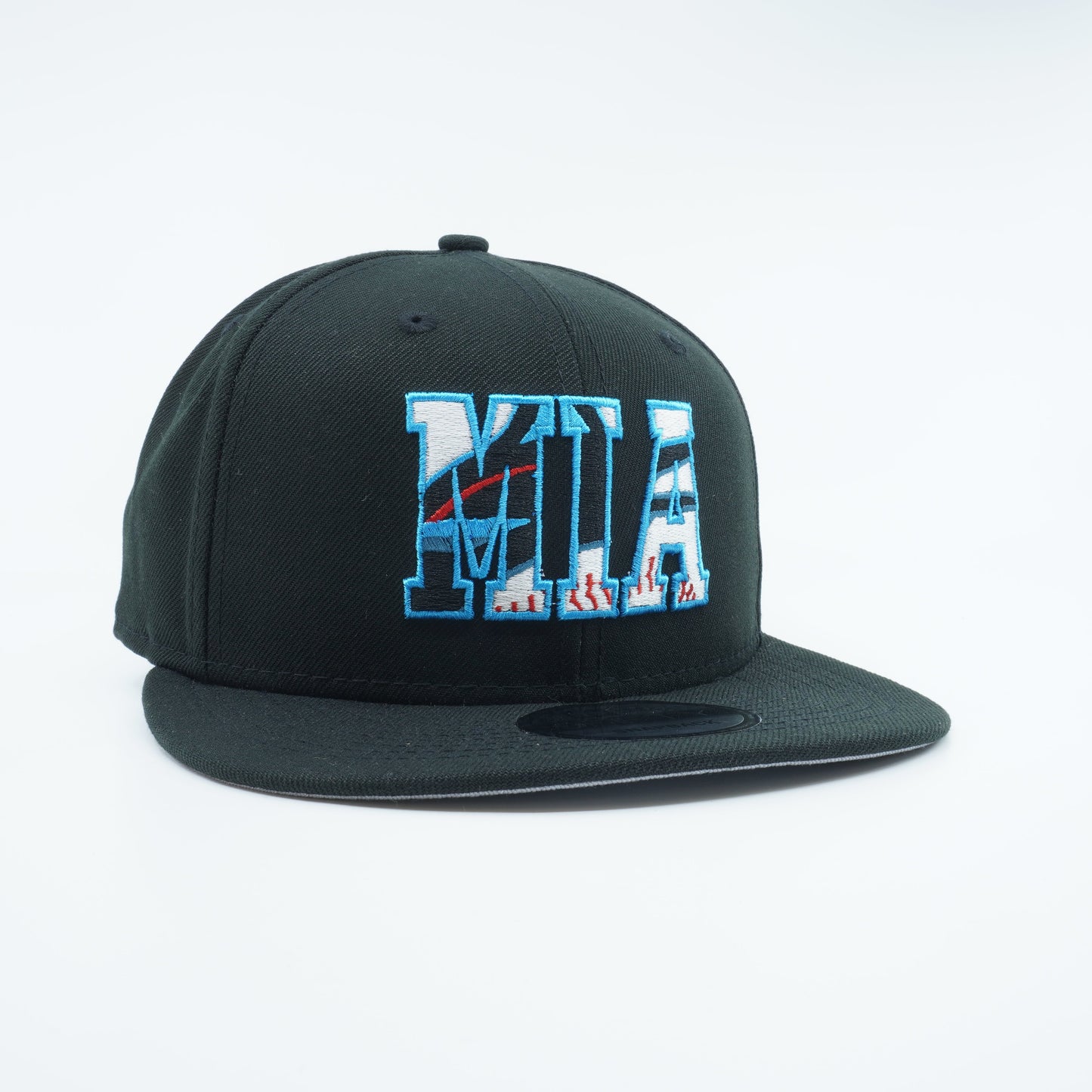 New Era Men's MLB Miami Marlins 950 Snapback Black
