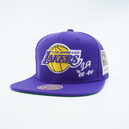 Mitchell & Ness Men's NBA La Lakers Jersey Love Snapback Snapback Caps