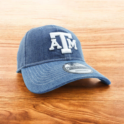 New Era Men's Ncaa Texas A&M Aggies Denim Drift 920 Texagg Xbl Hats
