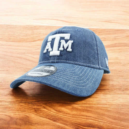 Men's New Era Ncaa Texas A&M Aggies Denim Drift 920 Texagg Xbl - Denim