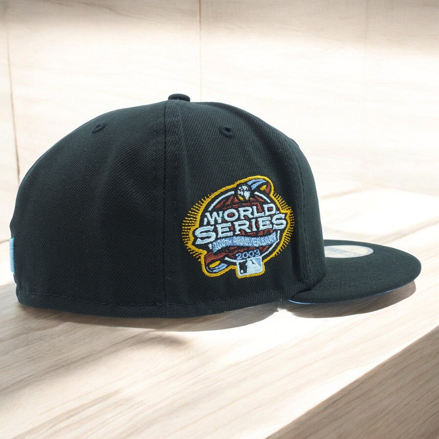 New Era Men's MLB Miami Marlins 5950 Cloud Under Fitted Black