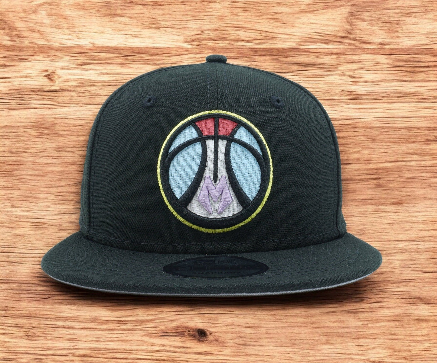 New Era Men's NBA Milwaukee Bucks 950 Color Pack Multi Snapback-Black Hats