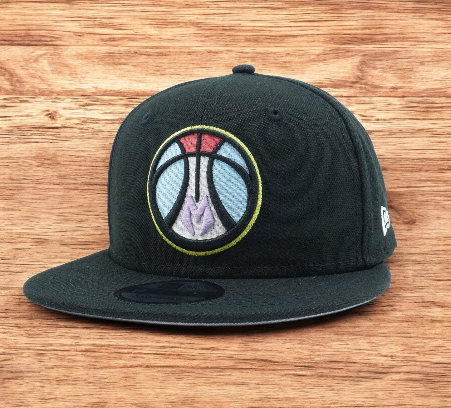 New Era Men's NBA Milwaukee Bucks 950 Color Pack Multi Snapback-Black Hats