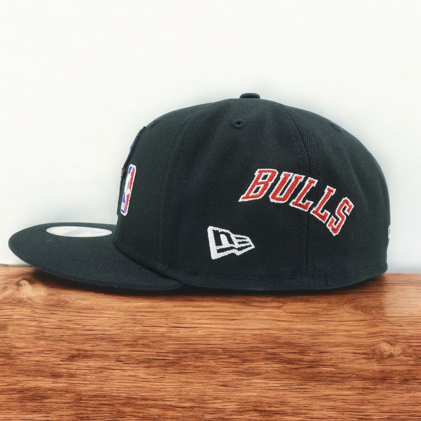 New Era Men's NBA Chicago Bulls 5950 Qt Fitted Black