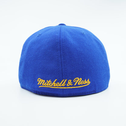 Mitchell & Ness Men's NBA Golden State Warriors Team Solid Hwc Fitted Fitted Caps